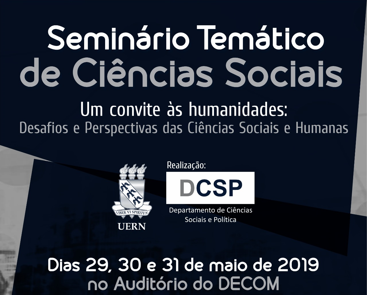 Departamento De Ciencias Sociais E Politicas Realiza Seminario Um Convite As Humanidades Uern Universidade Do Estado Do Rio Grande Do Norte