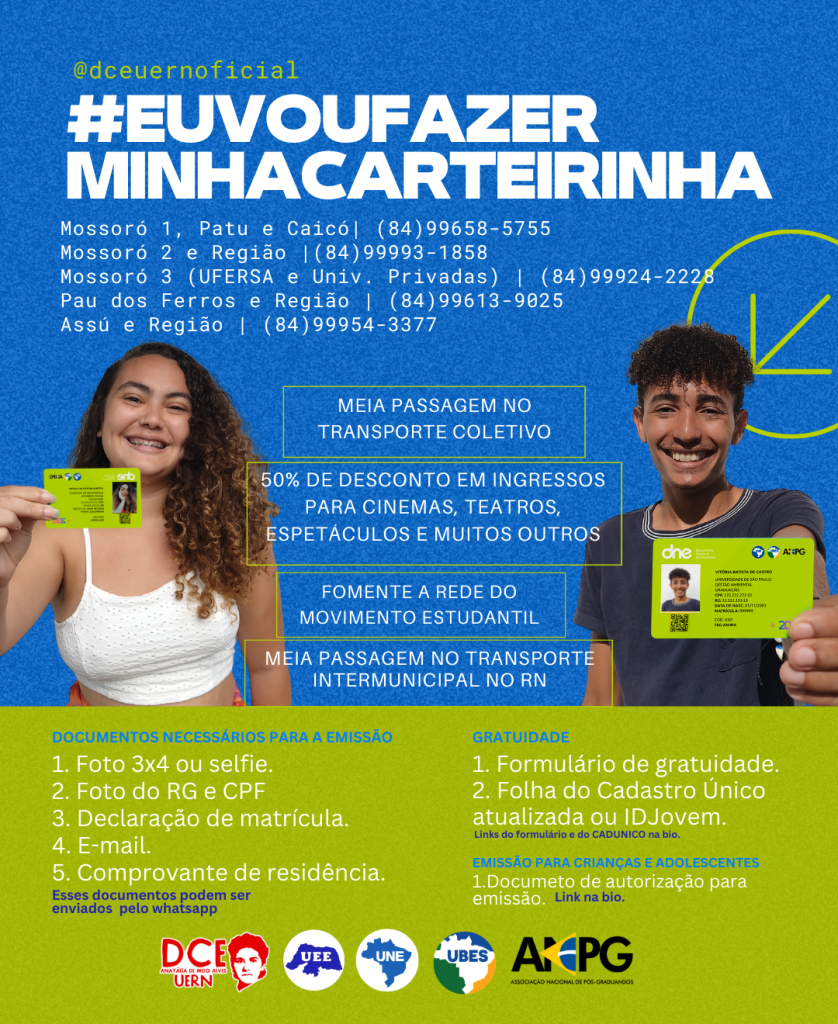 DNE - Documento Nacional de Estudante 2023 - DNE