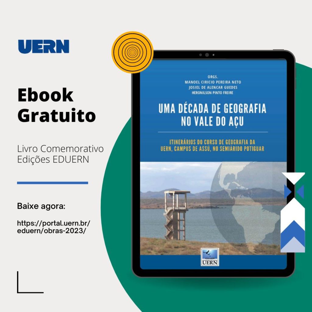 Edições Uern lança livro comemorativo dos 10 anos do curso de Geografia